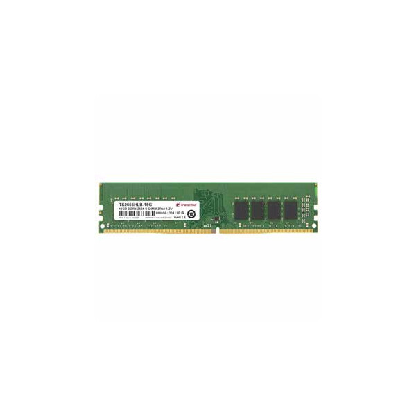 Transcend JetRam JM3200HLE-16G - 16 GB - 1 x 8 GB - DDR4 - 3200 MHz - 288-pin DIMM