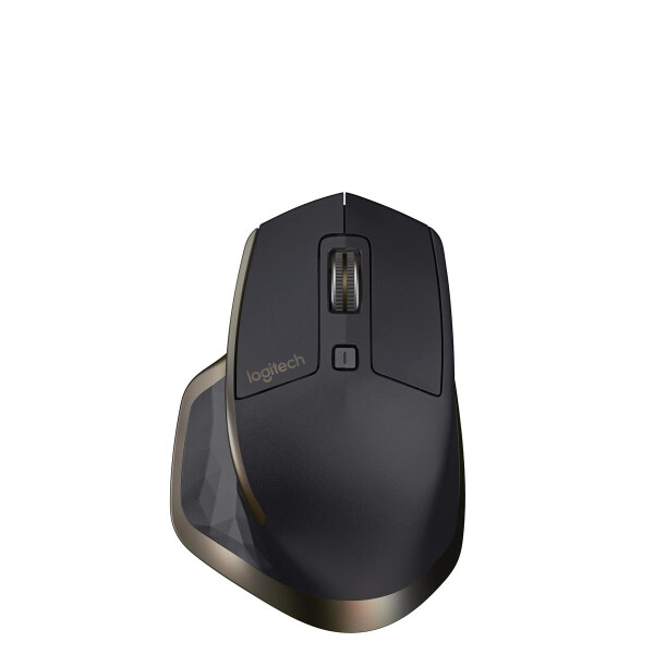 Logitech MX Master - rechts - Laser - RF kabellos + Bluetooth - 1000 DPI - Schwarz - Bronze