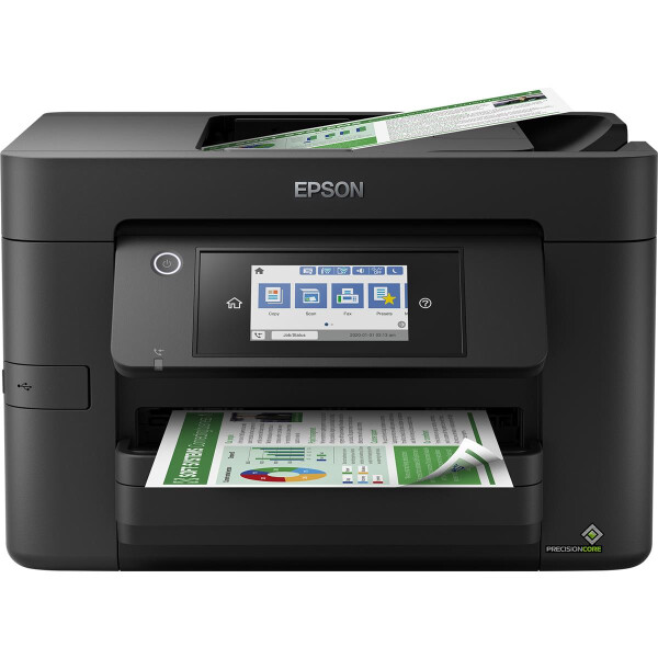 Epson WorkForce Pro WF-4825DWF - Tintenstrahl - Farbdruck - 4800 x 2400 DPI - Farbscan - A4 - Schwarz