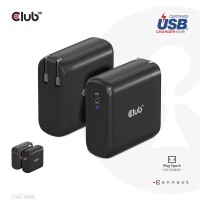 Club 3D Ladegerät 1xUSB Typ C PD 100W GaN retail