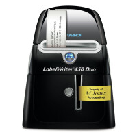 Dymo Etikettendrucker LabelWriter 450 Duo - Etiketten-/Labeldrucker - Etiketten-/Labeldrucker