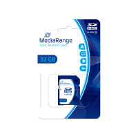 MEDIARANGE MR964 - 32 GB - SDHC - Klasse 10 - 45 MB/s - 15 MB/s - Blau