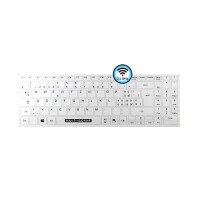 Man-Machine Its Cool Flat Wireless Keyboard White DE