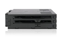 Icy Dock MB326SP-B - Serial ATA III - 2.5" - 438 g - Rack (1U) - Schwarz
