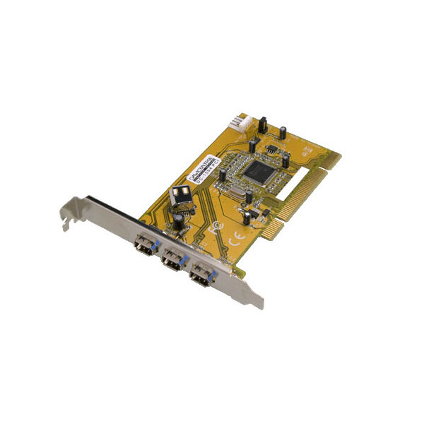 Dawicontrol PCI Card PCI-e DC-1394 Firewire retail - Controller - PCI