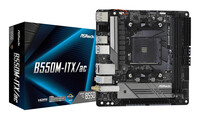 ASRock B550M-ITX/ac - AMD - Sockel AM4 - AMD Ryzen 3000 Series - DDR4-SDRAM - 64 GB - DIMM
