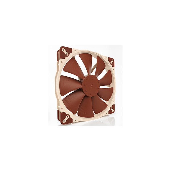 Noctua NF-A20 FLX - Ventilator - 20 cm - 800 RPM - 18,1 dB - 146,9 m³/h - Beige - Braun