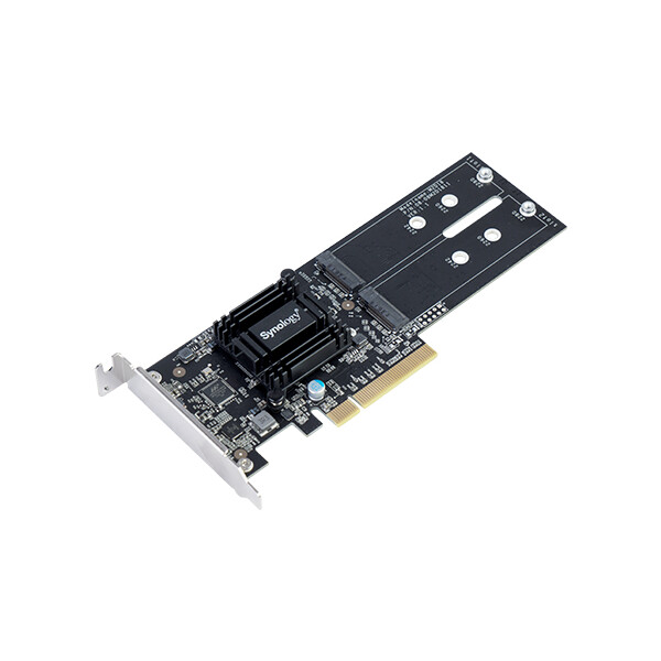 Synology M2D18 - PCIe - M.2 - PCI 2.0 - Schwarz - 0 - 40 °C - -20 - 60 °C