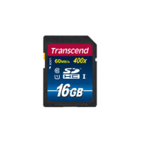 Transcend 16GB SDHC Class 10 UHS-I - 16 GB - SDHC - Klasse 10 - NAND - 90 MB/s - Class 1 (U1)