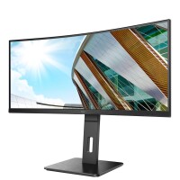 AOC P2 CU34P2A - 86,4 cm (34") - 3440 x 1440 Pixel - Quad HD - LED - 1 ms - Schwarz