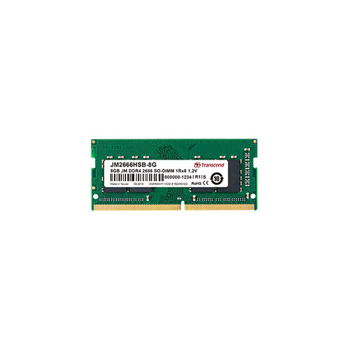 Transcend JetRam JM2666HSB-16G - 16 GB - 1 x 16 GB - DDR4 - 2666 MHz - 260-pin SO-DIMM
