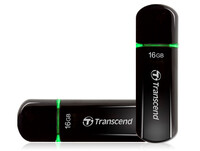 Transcend JetFlash 600 - 16 GB - USB Typ-A - 2.0 - Kappe...