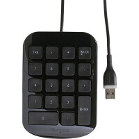 Targus Numeric Keypad - Schwarz - Grau - 70 mm - 210 mm - 153 mm - 200 g - 0,91 m