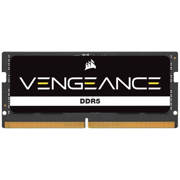Corsair Vengeance CMSX32GX5M1A4800C40 - 32 GB - 1 x 32 GB - DDR5 - 4800 MHz - 262-pin SO-DIMM - Schwarz