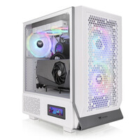 Thermaltake Ceres 300 TG - Midi Tower - PC - Weiß - ATX - EATX - micro ATX - Mini-ITX - SPCC - Gehärtetes Glas - 18,5 cm