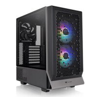 Thermaltake Ceres 300 TG - Midi Tower - PC - Schwarz - ATX - EATX - micro ATX - Mini-ITX - SPCC - Gehärtetes Glas - 18,5 cm