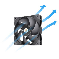 Thermaltake SWAFAN GT12 - Luftkühlung - 12 cm - 500 RPM - 2000 RPM - 29,8 dB - 62,23 cfm