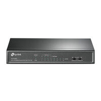 TP-LINK 8-Port 10/100Mbit/s-Desktop-Switch mit 4 PoE-Ports - Unmanaged - Fast Ethernet (10/100) - Vollduplex - Power over Ethernet (PoE) - Wandmontage