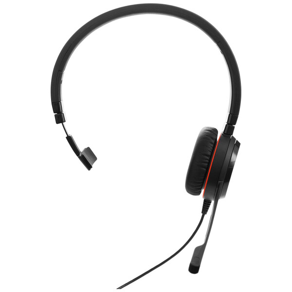 Jabra Evolve 20SE MS Mono - Kopfhörer - Kopfband - Büro/Callcenter - Schwarz - Monophon - SCR-Steuereinheit