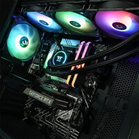 Thermaltake Tt Hyperion bk V2 Gamer-PC i7 32 N W11H...