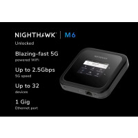 Netgear MR6150-100EUS Nighthawk 5G WIFI6 Mobile Router -...