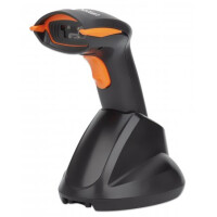 Manhattan Wireless 2D Barcodescanner, 250 mm Scanreichweite, USB-Anschluss, kabellose Reic