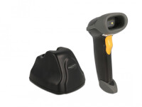 Delock 2,4 GHz Barcode Scanner 1D und 2D mit Ladestation...