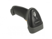 Delock 2,4 GHz Barcode Scanner 1D und 2D mit Ladestation - 5 Sprachen - Tragbares Barcodelesegerät - 1D/2D - CMOS - Codabar - Code 128 - EAN-13 - EAN-8 - PDF417 - Code 39 - Datenmatrix - 640 x 480 Pixel