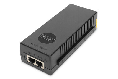DIGITUS 10 Gigabit Ethernet PoE+ Injektor, 802.3at, 30 W