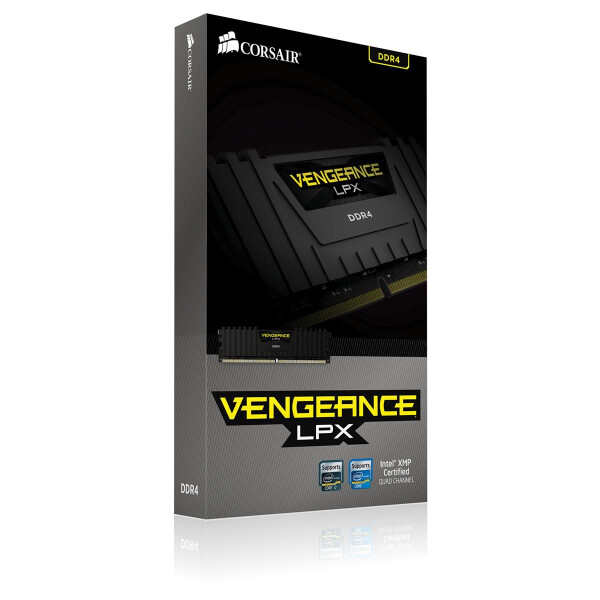 Corsair Vengeance LPX - 32GB - 32 GB - 4 x 8 GB - DDR4 - 2666 MHz - 288-pin DIMM - Schwarz