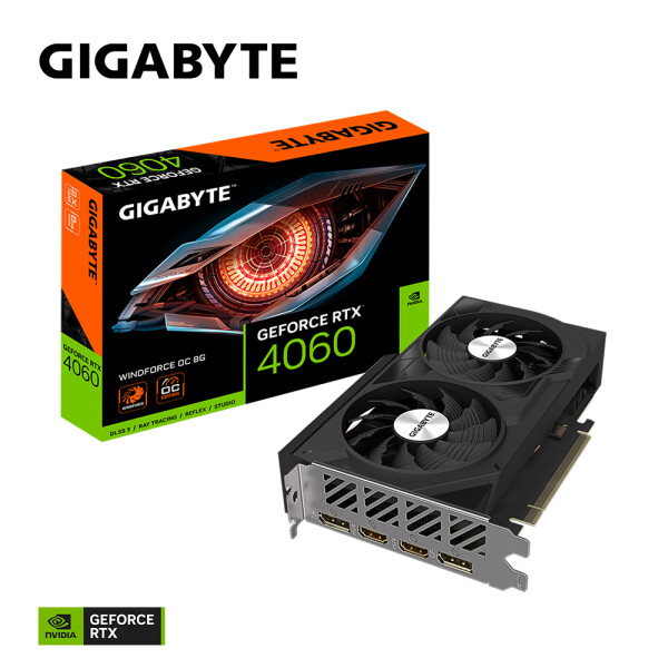 Gigabyte RTX4060 Windforce OC 8GB