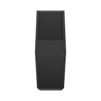 Fractal Design Focus 2 - PC - Schwarz - ATX - micro ATX - Mini-ITX - Stahl - Gehärtetes Glas - 17 cm - 40,5 cm