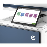 HP Color LaserJet Enterprise Flow MFP 5800zf Drucker, Drucken, Kopieren, Scannen, Faxen, A