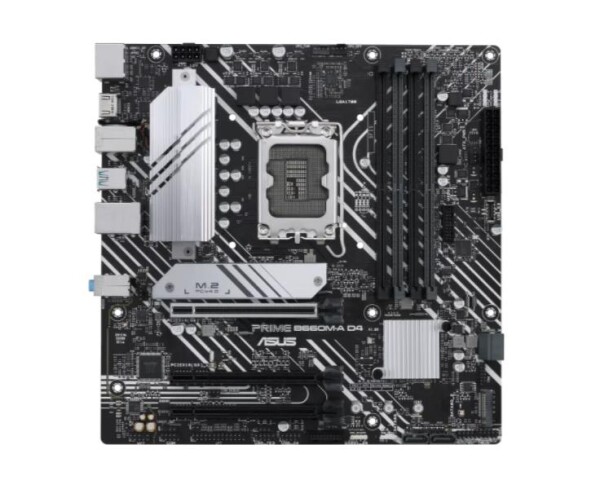 ASUS PRIME B660M-A D4-CSM - Intel - LGA 1700 - Intel® Celeron® - Intel® Core™ i3 - Intel® Core™ i5 - Intel® Core™ i7 - Intel® Core™ i9,... - DDR4-SDRAM - 128 GB - DIMM