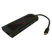 LC-Power LC-HUB-C-MULTI-6-RGB - USB 3.2 Gen 2 (3.1 Gen 2)...