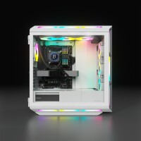 Corsair iCUE 5000T RGB - Midi Tower - PC - Weiß - ATX - EATX - micro ATX - Gaming - Multi