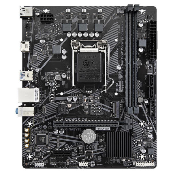 Gigabyte H510M K V2 LGA1200 mATX MB 2xDDR4 4xSATA 1xM.2 - Intel Sockel 1200 (Core i)