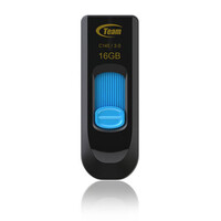 Team Group C145 - 16 GB - USB Typ-A - 3.2 Gen 1 (3.1 Gen 1) - Dia - 20 g - Schwarz - Blau