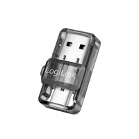 LogiLink BT0054 - USB - Grau - Transparent - 10 m - USB - 21 mm - 34,5 mm