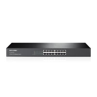 TP-LINK TL-SF1016 - Unmanaged - Fast Ethernet (10/100) -...