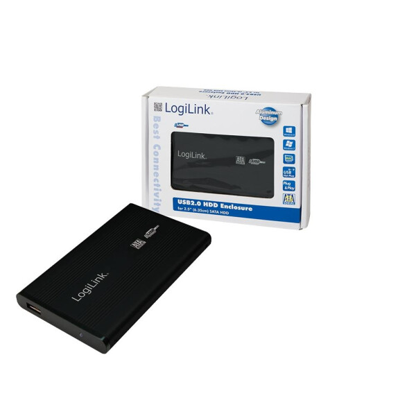 LogiLink UA0041B - 2.5 Zoll - SATA - Schwarz