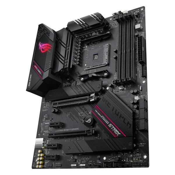 ASUS ROG STRIX B550-F GAMING - AMD - Socket AM4 - AMD Ryzen 3 3rd Gen - 3rd Generation AMD Ryzen 5 - 3rd Generation AMD Ryzen 7 - 3rd Generation AMD... - DDR4-SDRAM - 128 GB - DIMM - Mainboard - AMD Sockel AM4 (Ryzen)