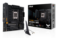 ASUS TUF GAMING B650M-E WIFI - AMD - Sockel AM5 - AMD Ryzen 7000 Series - DDR5-SDRAM - 128 GB - DIMM