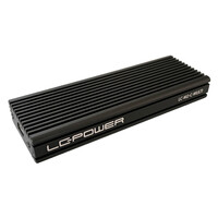 LC-Power LC-M2-C-MULTI - SSD-Gehäuse - M.2 - PCI Express - SATA - 10 Gbit/s - USB Anschluss - Schwarz