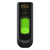 Team Group C145 - 64 GB - USB Typ-A - 3.2 Gen 1 (3.1 Gen 1) - Dia - 10 g - Schwarz - Grün