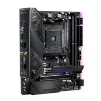 ASUS ROG Crosshair VIII Impact - AMD - Socket AM4 - 2nd Generation AMD Ryzen™ 3 - 3rd Generation AMD Ryzen™ 3 - 2nd Generation AMD Ryzen™ 5 - 3rd... - Socket AM4 - DDR4-SDRAM - 64 GB