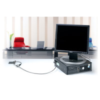 Dell MicroSaver Twin - Rundkeil - Silber