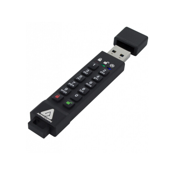 Apricorn 32GB Aegis Secure Key 3z - 32 GB - USB Typ-A - 3.2 Gen 1 (3.1 Gen 1) - 190 MB/s - Kappe - Schwarz