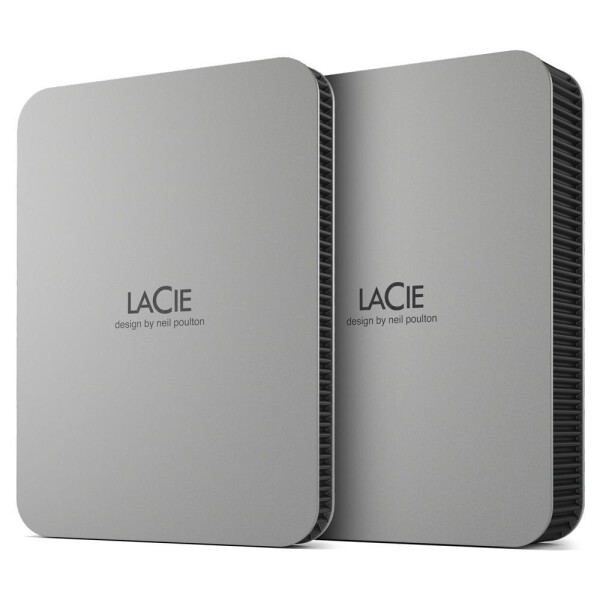 LaCie Mobile Drive (2022) - 4000 GB - 2.5 Zoll - 3.2 Gen 1 (3.1 Gen 1) - Silber