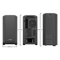 Be Quiet! Silent Base 601 Window - Midi Tower - PC -...